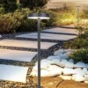 lámpara sobremuro LED Tango gris oscuro Altura 50 cm Metal, pica para clavar en