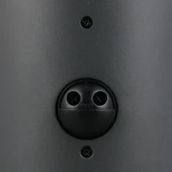 Lámpara sobremuro Mures, antracita, altura 40 cm, metal, sensor