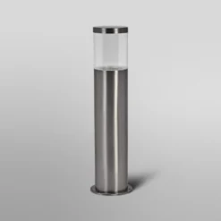 Lámpara sobremuro OSRAM ENDURA CLASSIC EBRO, acero inoxidable, 49 cm IP44