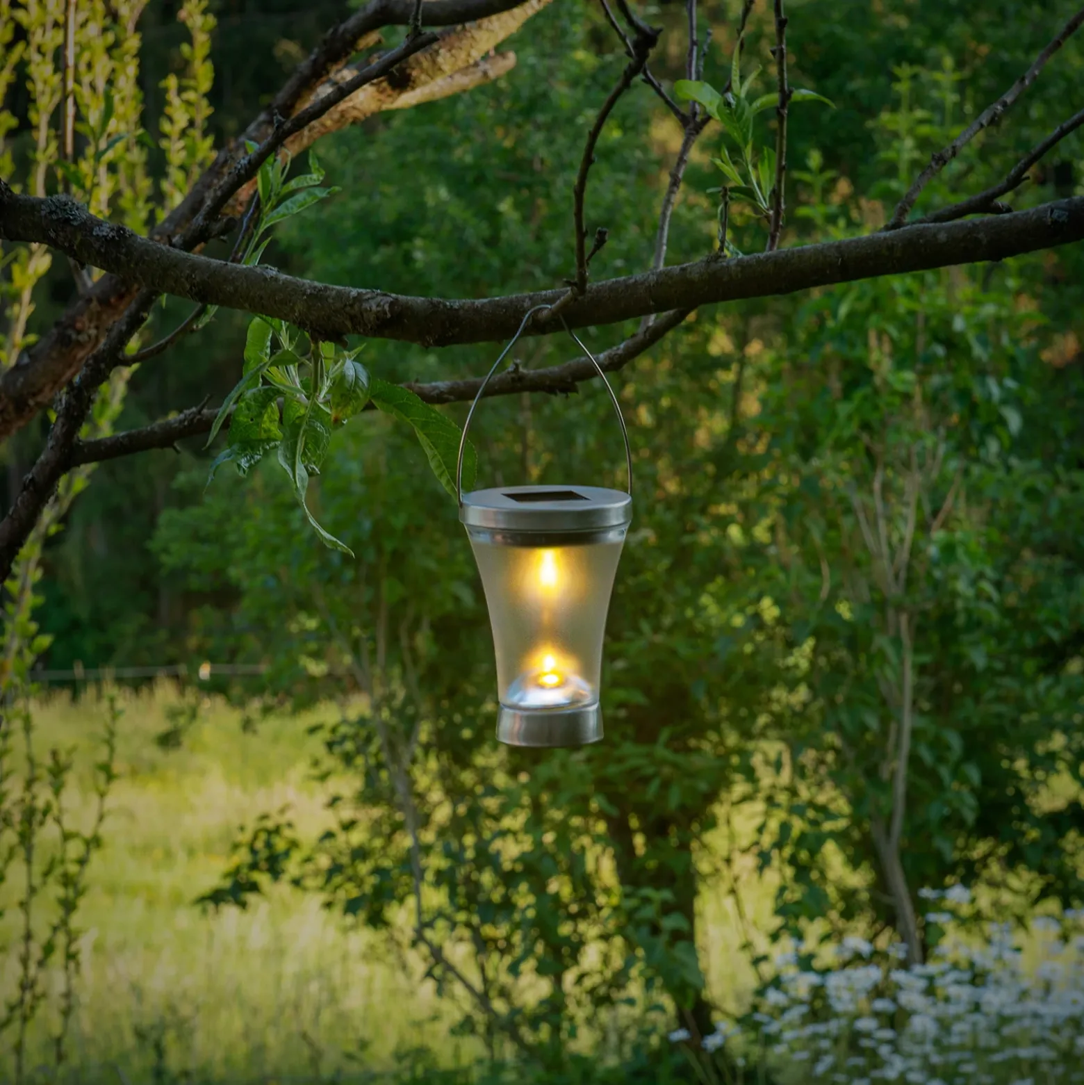 Lámpara solar decorativa LED 5146408 pica, set 8