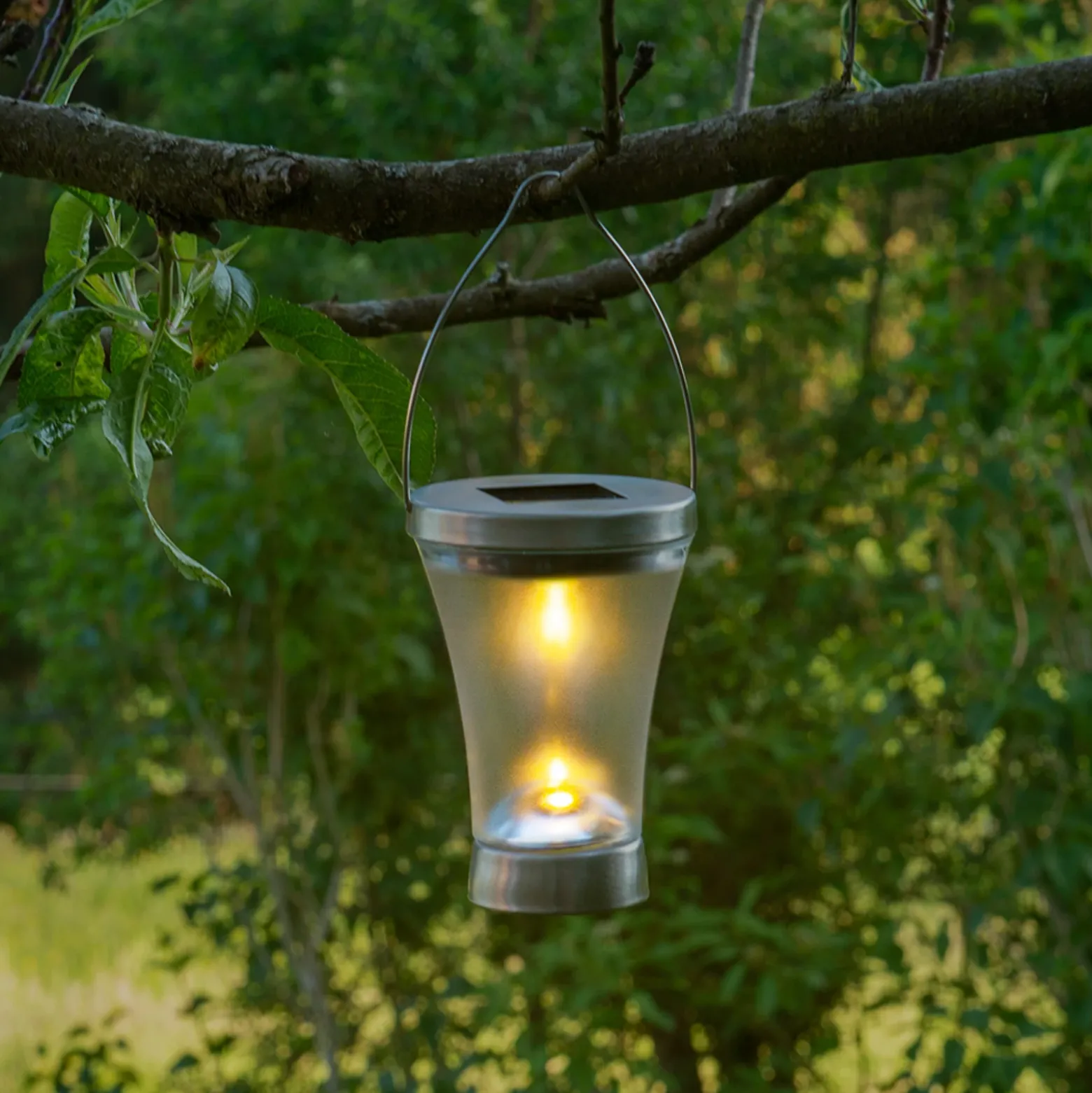 Lámpara solar decorativa LED 5146408 pica, set 8