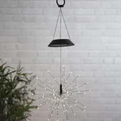 Lámpara solar LED colgante Firework