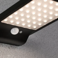Lámpara solar LED de pared con sensor Paulmann Solveig