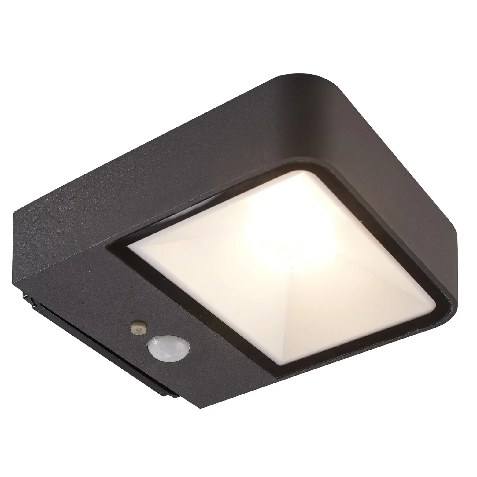 Lámpara solar LED de pared Megatron Wandia, sensor