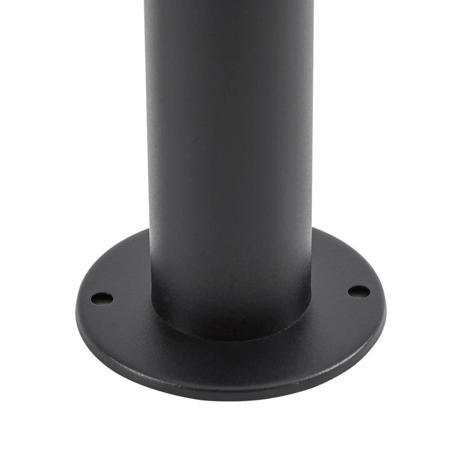 Lámpara solar LED de pie Kalen de PRIOS, negra, 50 cm, con sensor