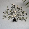 Lámpara solar LED para pared Tree of life