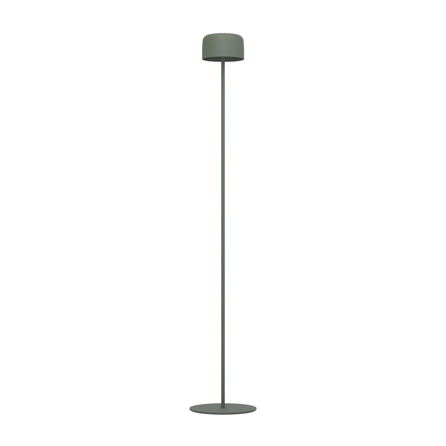 Lámpara solar LED para terraza Roccanova-L, verde, altura 120 cm