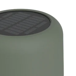 Lámpara solar LED para terraza Roccanova-L, verde, altura 120 cm