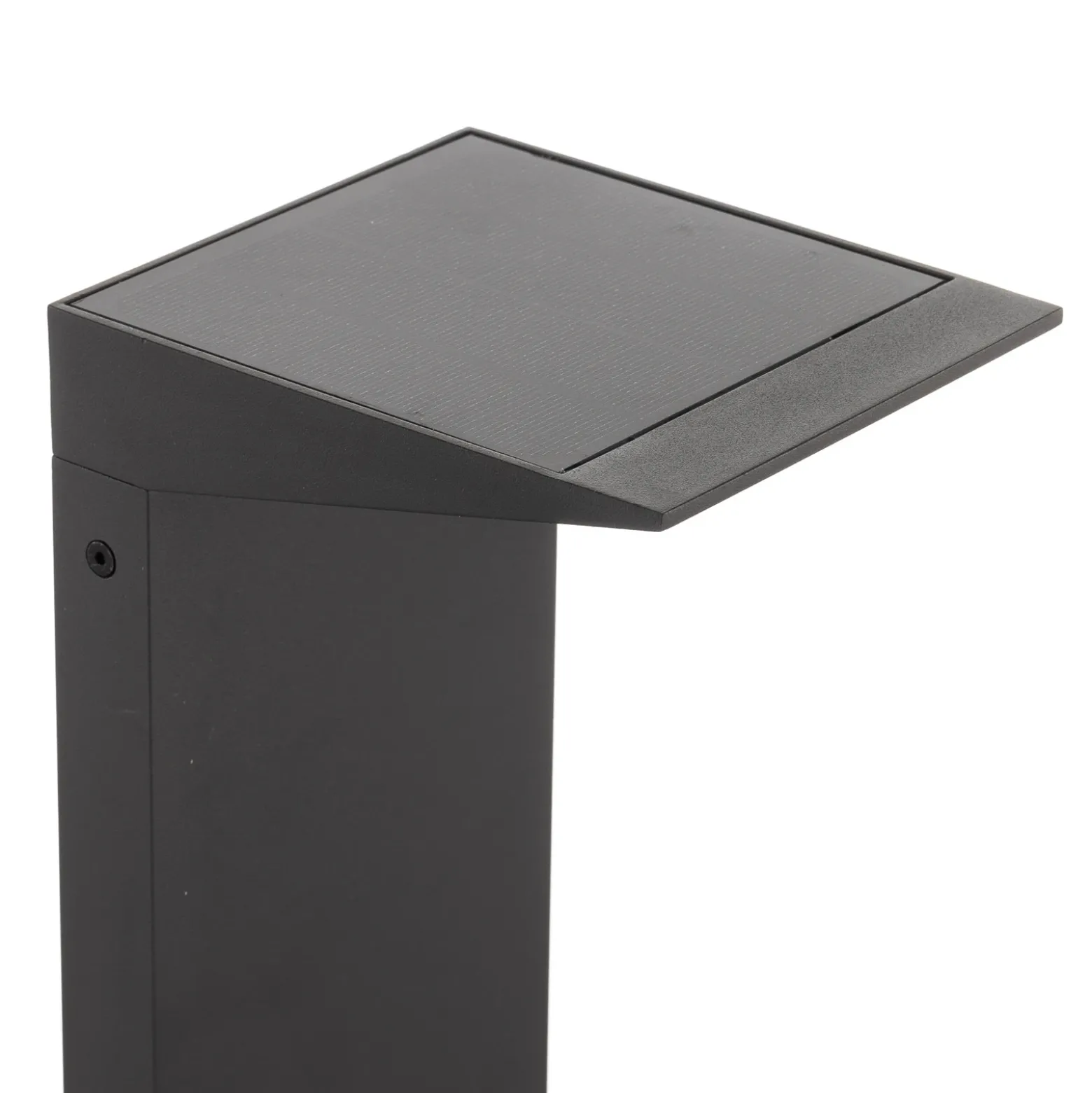 Lámpara solar LED Soleil, antracita, metal, IP54, sensor