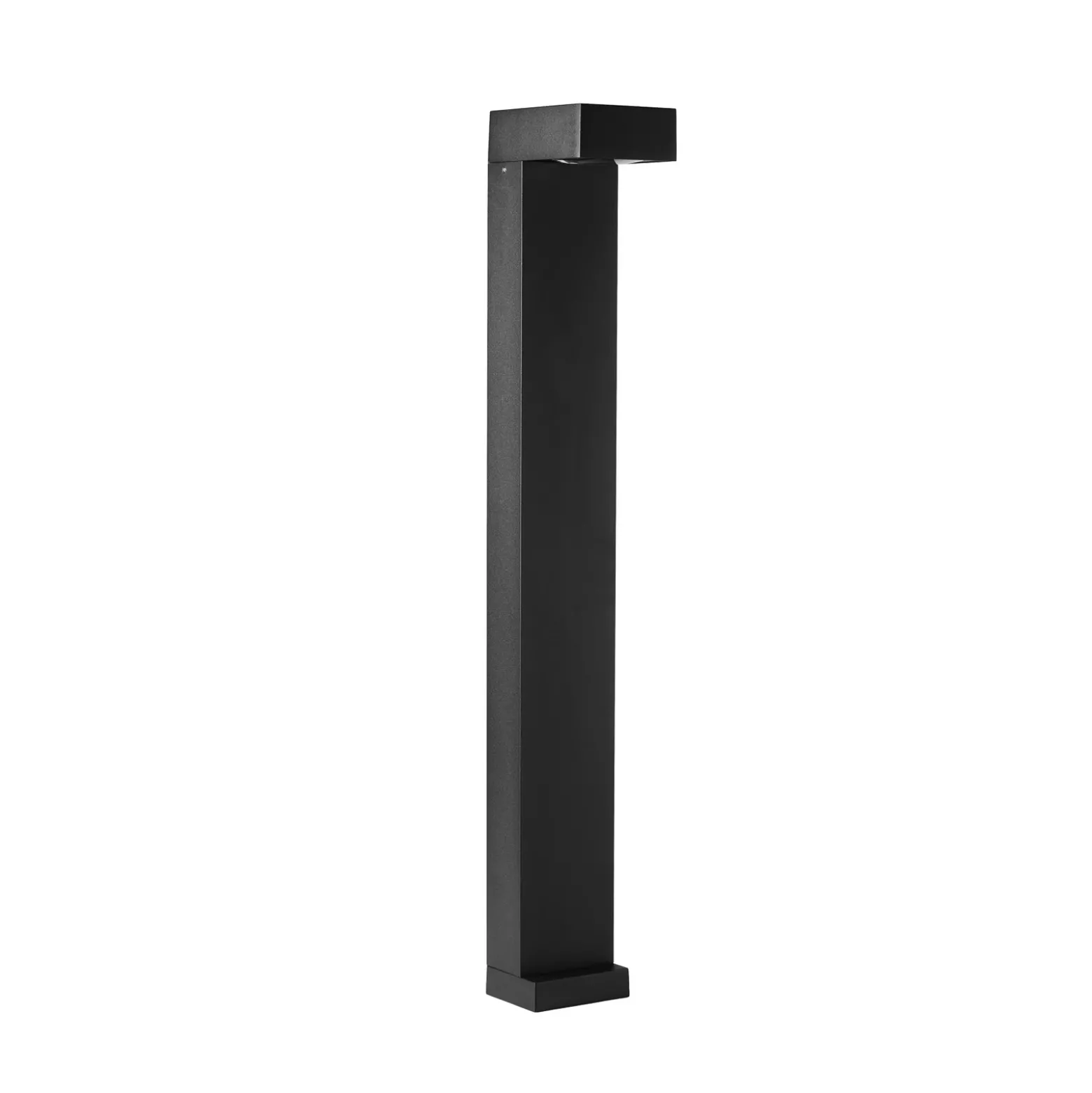 LOOM DESIGN Bolardo luminoso LED Arn, negro, altura 70 cm, aluminio