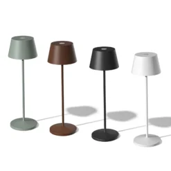 LOOM DESIGN Modi Lámpara LED para terraza, corten