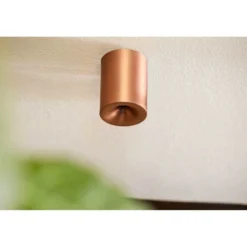 LOOM DESIGN plafón LED Nyx, bronce, IP54