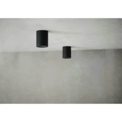 LOOM DESIGN plafón LED Nyx, negro, IP54