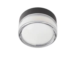 LOOM DESIGN plafón LED Otto Convex, transparente, IP65