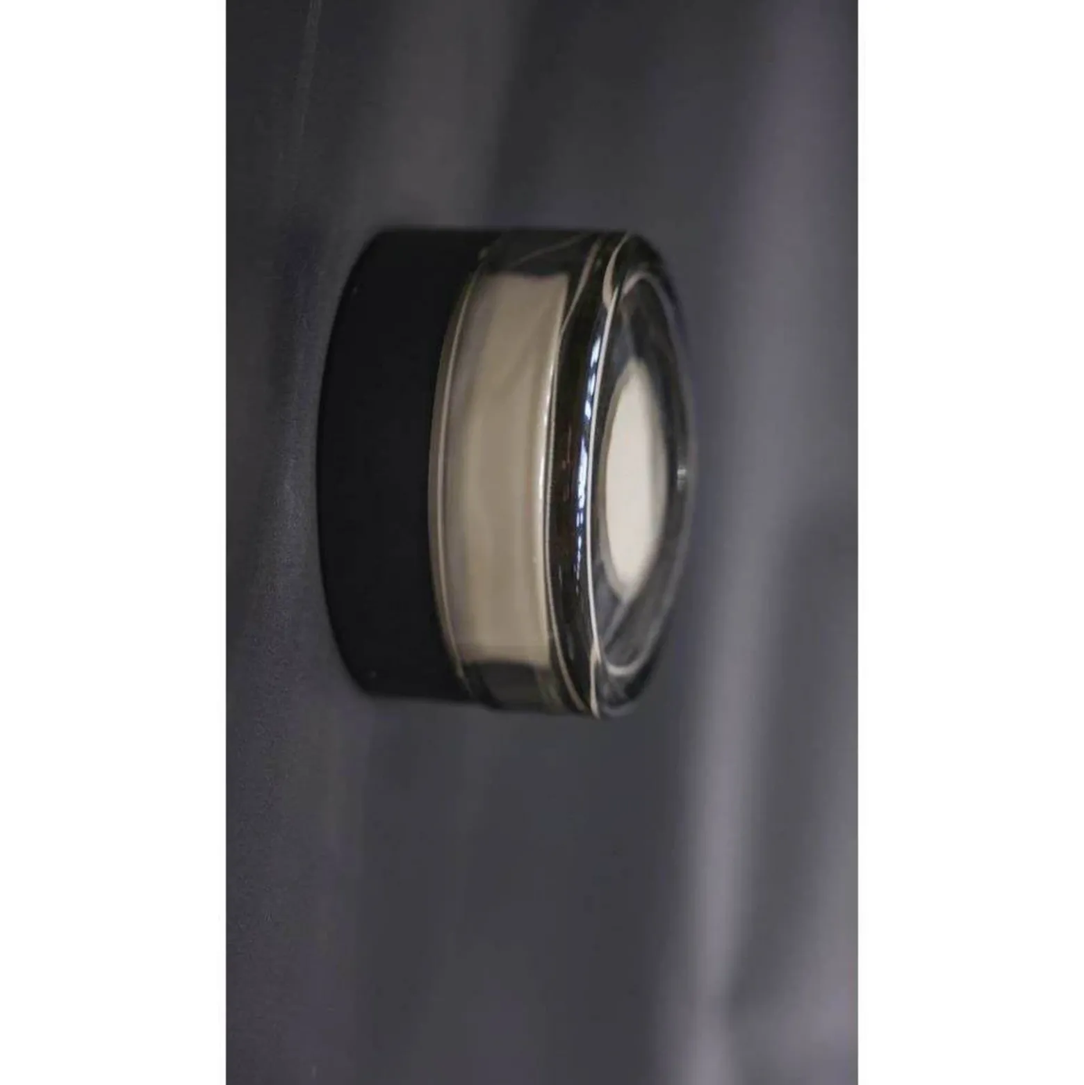 LOOM DESIGN plafón LED Otto Convex, gris, IP65