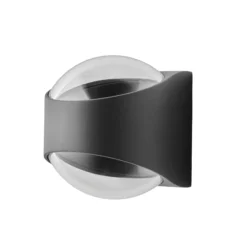 LOOM DESIGN Saga aplique de exterior up/down negro