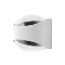LOOM DESIGN Saga Aplique LED para exterior arriba/abajo blanco