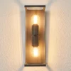 Lucande aplique de exterior Annalea, 40 cm, 2 luces, IP54