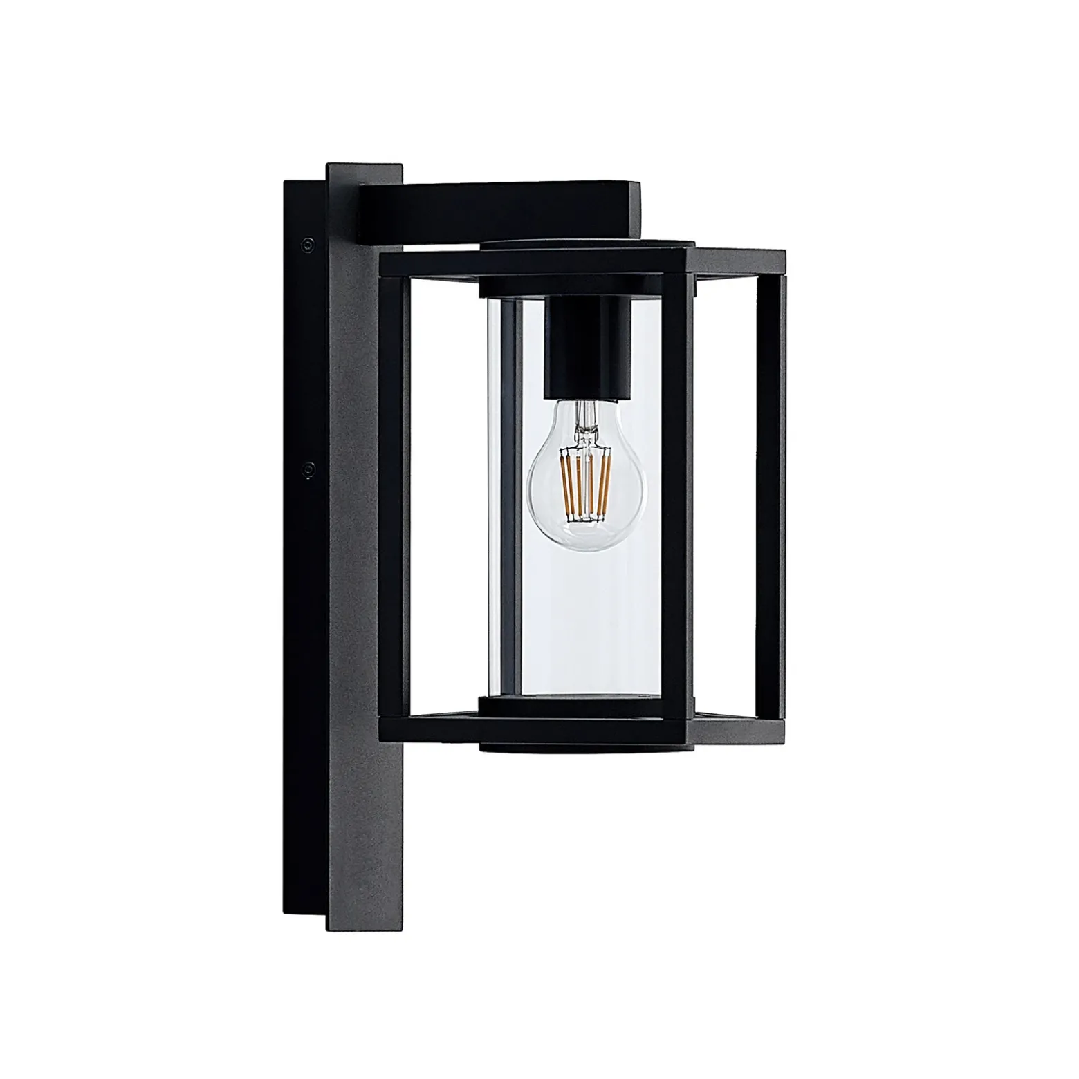 Lucande aplique de exterior Ferda, juego de 3, antracita, IP44