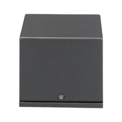 Lucande aplique de exterior Maurice, antracita, IP54, juego de 4