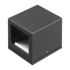 Lucande aplique de exterior Maurice, antracita, metal, IP54