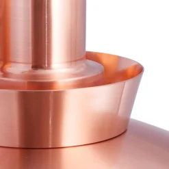 Lucande Aplique de exterior Thais, color cobre, acero inoxidable