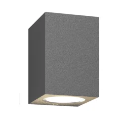 Lucande aplique de exterior Xava, downlight, antracita, GU10