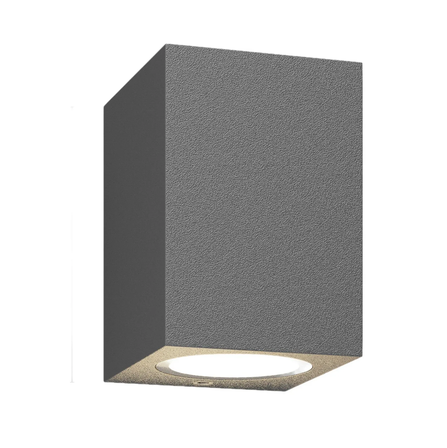 Lucande aplique de exterior Xava, downlight, antracita, GU10