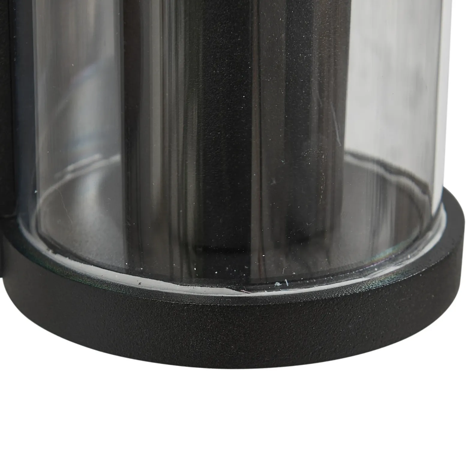 Lucande aplique de exterior Zanta, altura 19,7 cm, IP65, negro