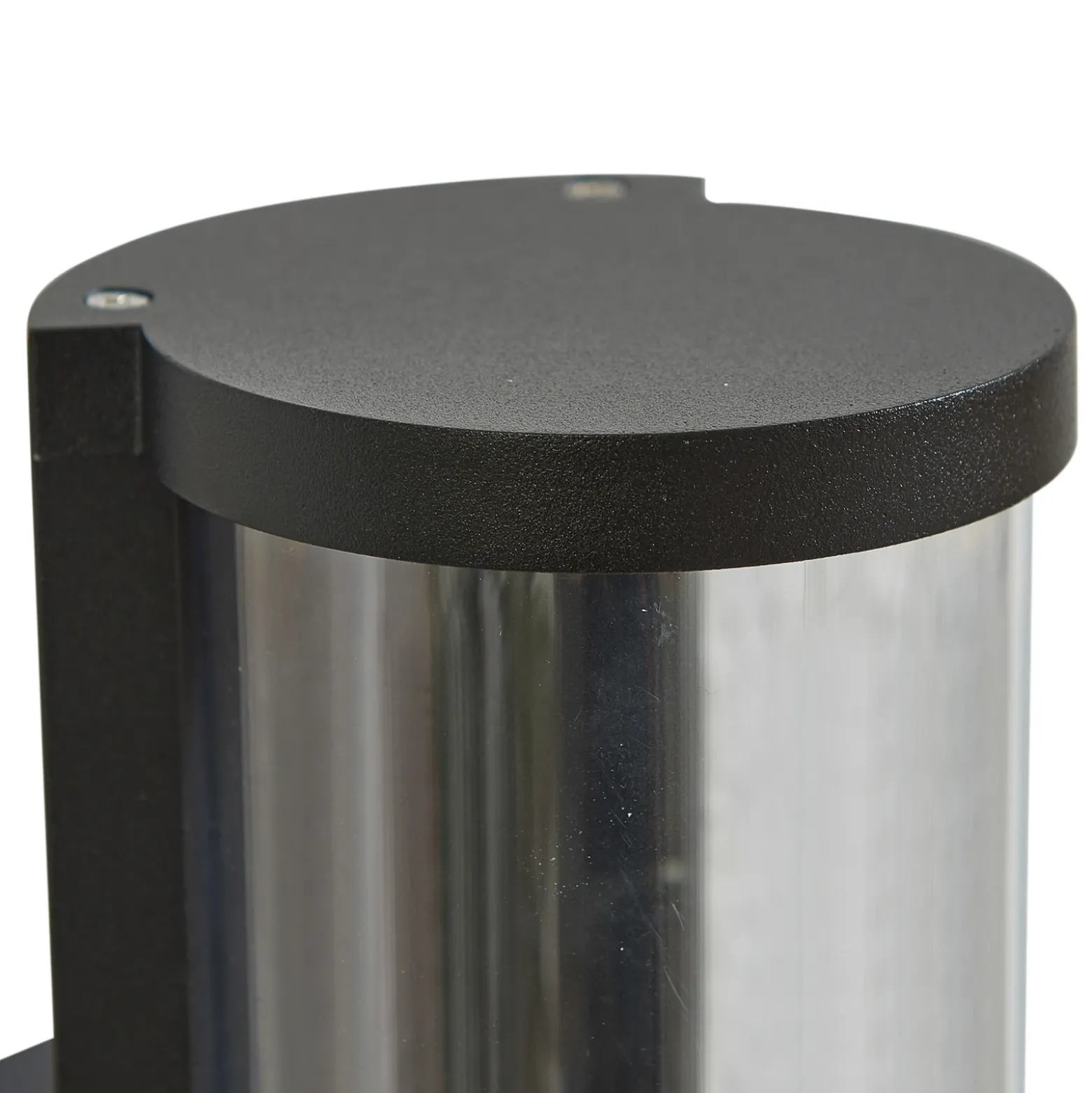 Lucande aplique de exterior Zanta, altura 28,2 cm, IP65, negro