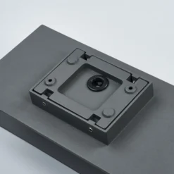 Lucande Aplique LED para exterior Meja, negro, metal, IP54
