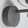Lucande aplique LED para exterior Fenia, antracita, aluminio, IP65