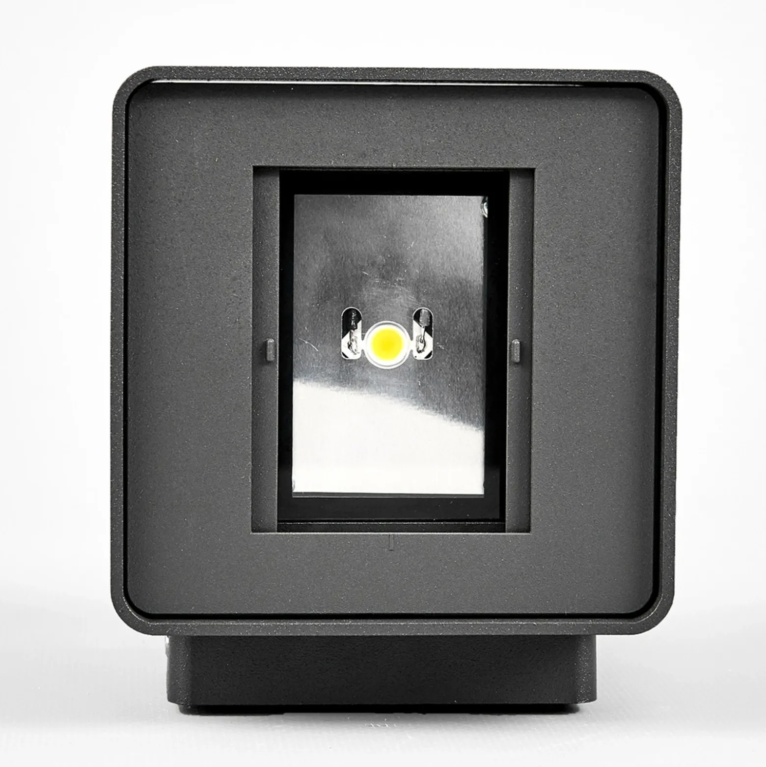 Lucande Aplique LED para exterior Aaron, antracita, IP54, arriba/abajo