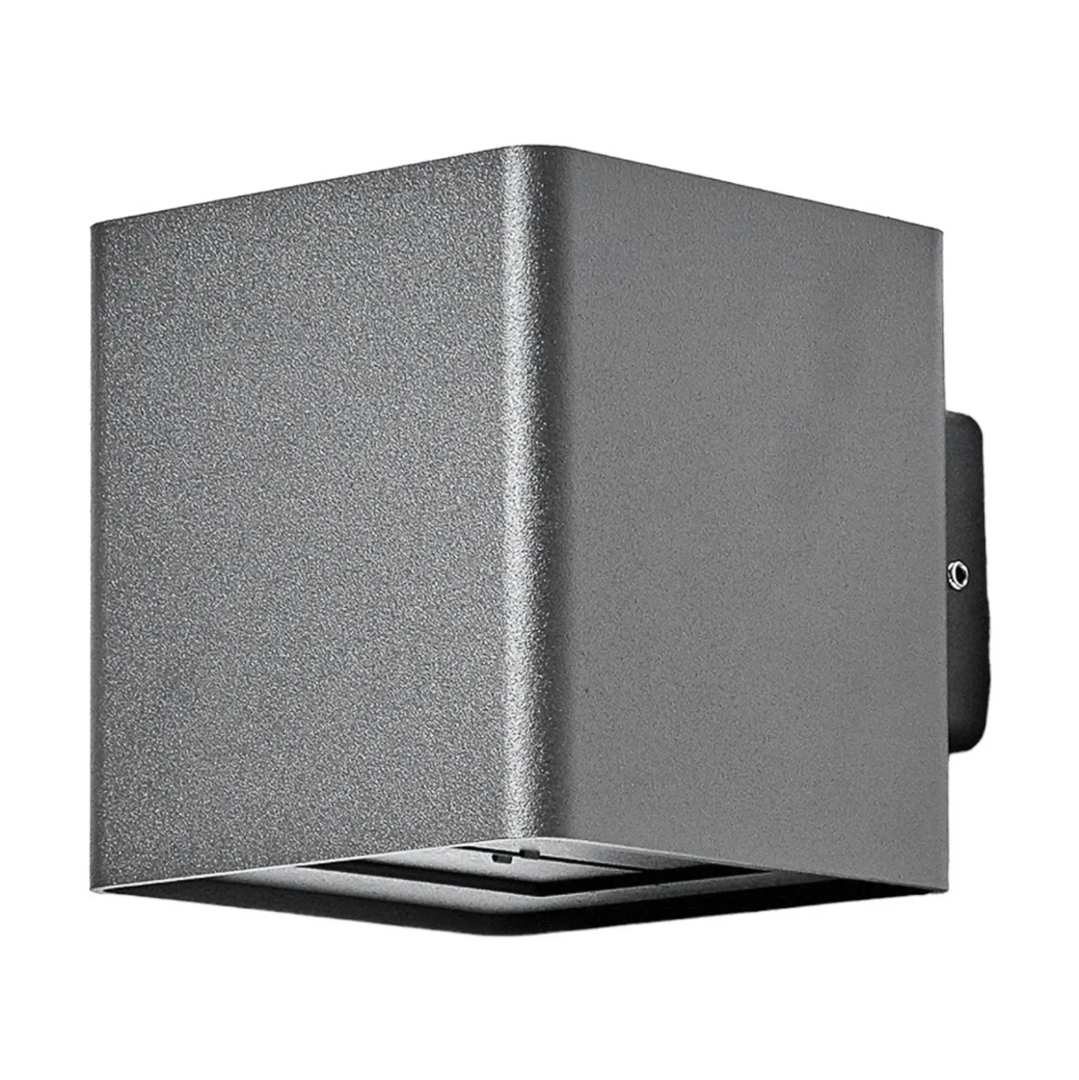 Lucande Aplique LED para exterior Aaron, antracita, IP54, arriba/abajo