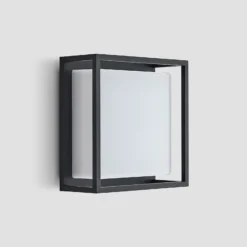 Lucande Aplique LED para exterior Ilirian, antracita, aluminio, 25 cm