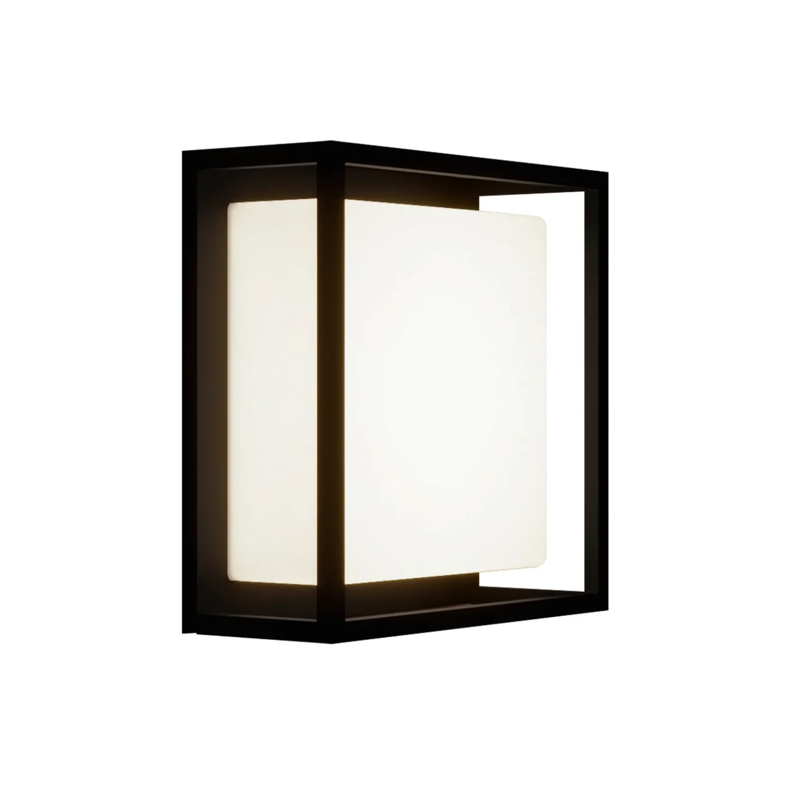 Lucande Aplique LED para exterior Ilirian, antracita, aluminio, 25 cm