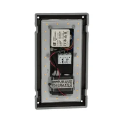 Lucande aplique LED para exterior Ilirian, antracita, aluminio, 15 cm