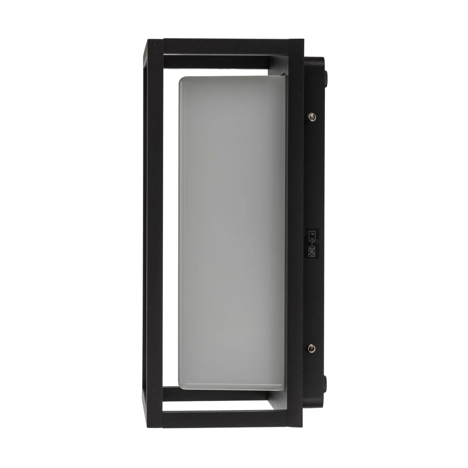 Lucande aplique LED para exterior Ilirian, antracita, aluminio, 15 cm