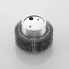 Lucande Aplique LED para exterior Keany, metal, Ø 16 cm, IP54