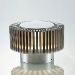 Lucande Aplique LED para exterior Keany, metal, Ø 16 cm, IP54