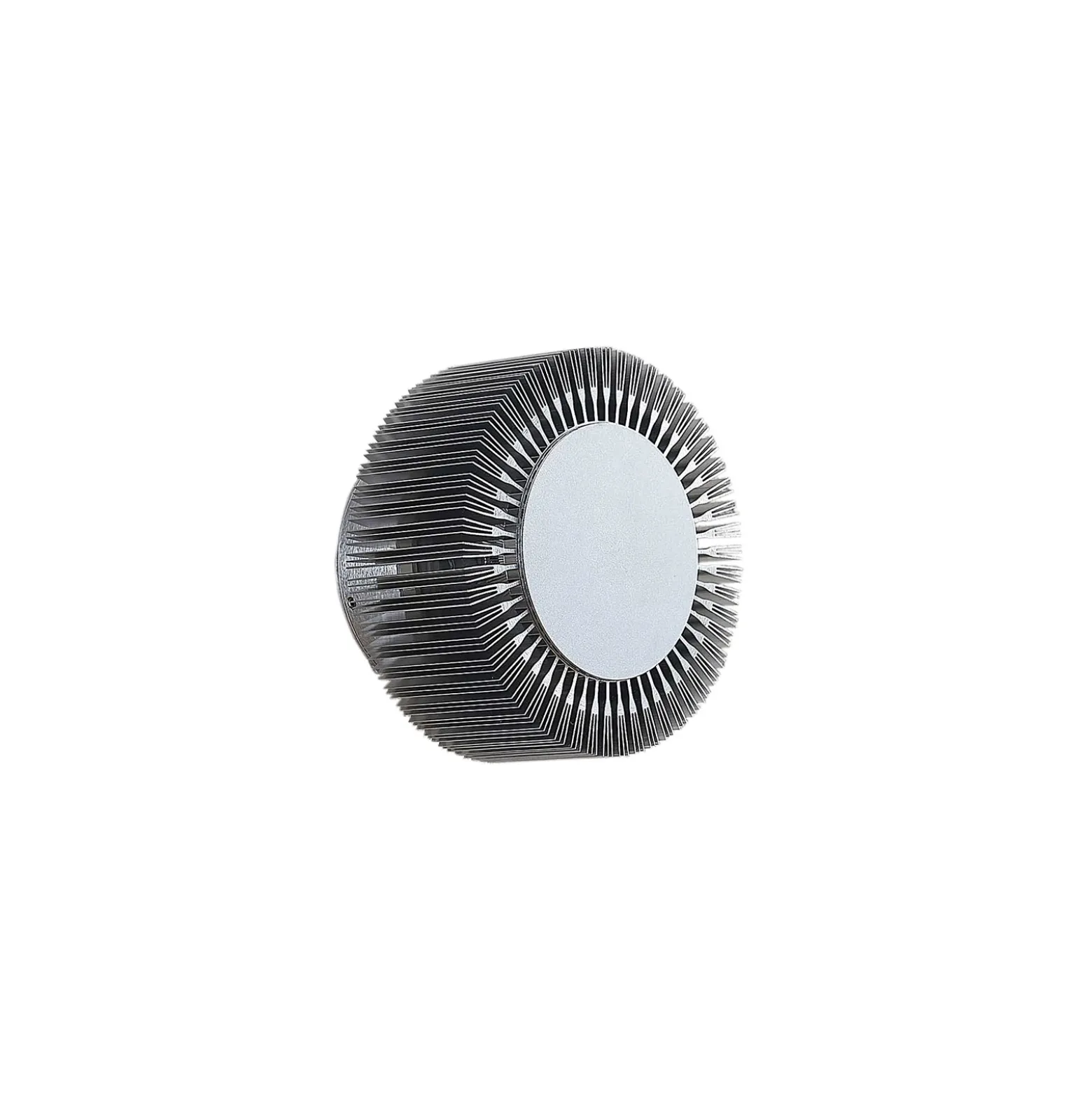 Lucande Aplique LED para exterior Keany, metal, Ø 16 cm, IP54