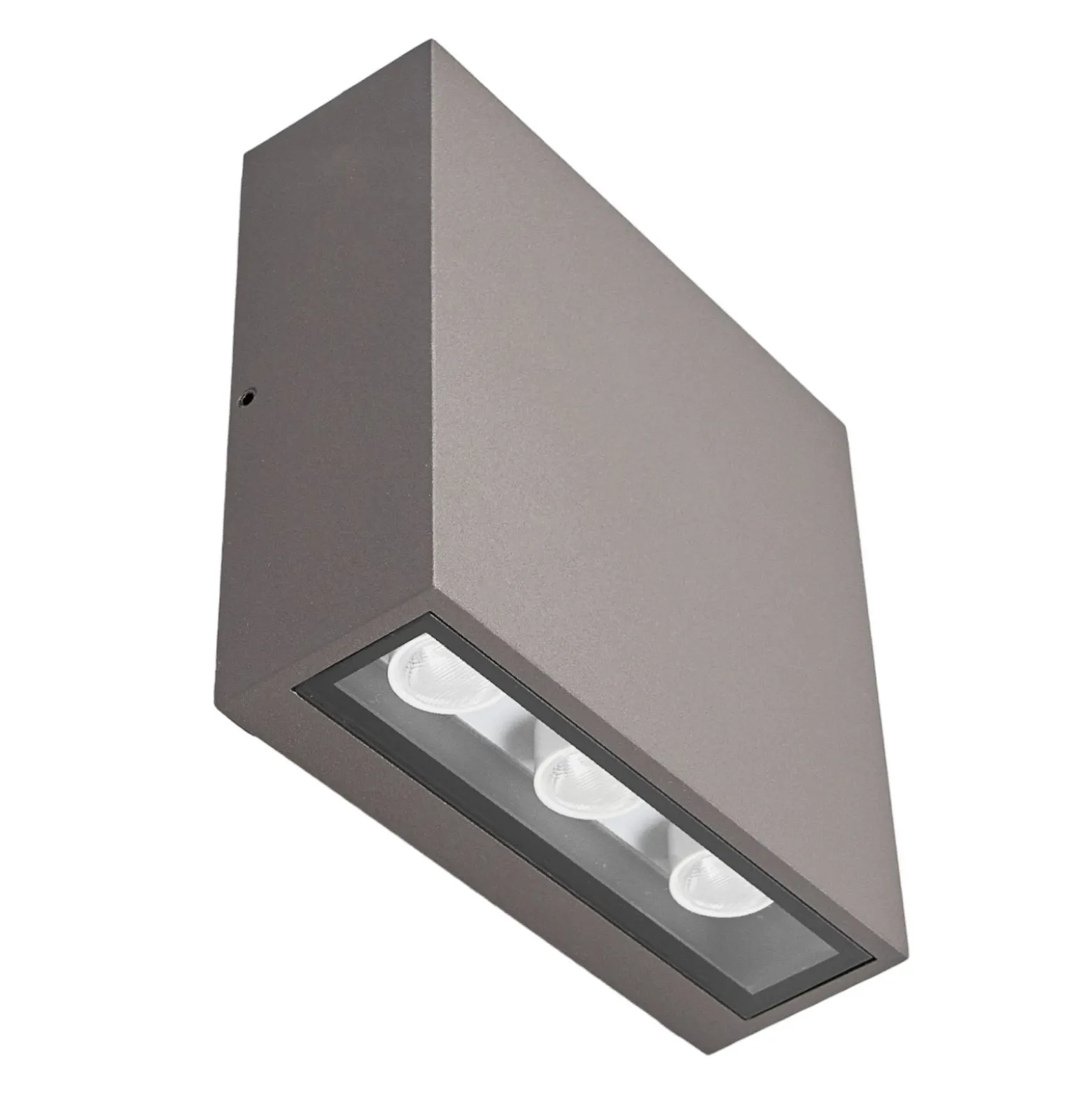Lucande Aplique LED para exterior Trixy, antracita, metal, IP54