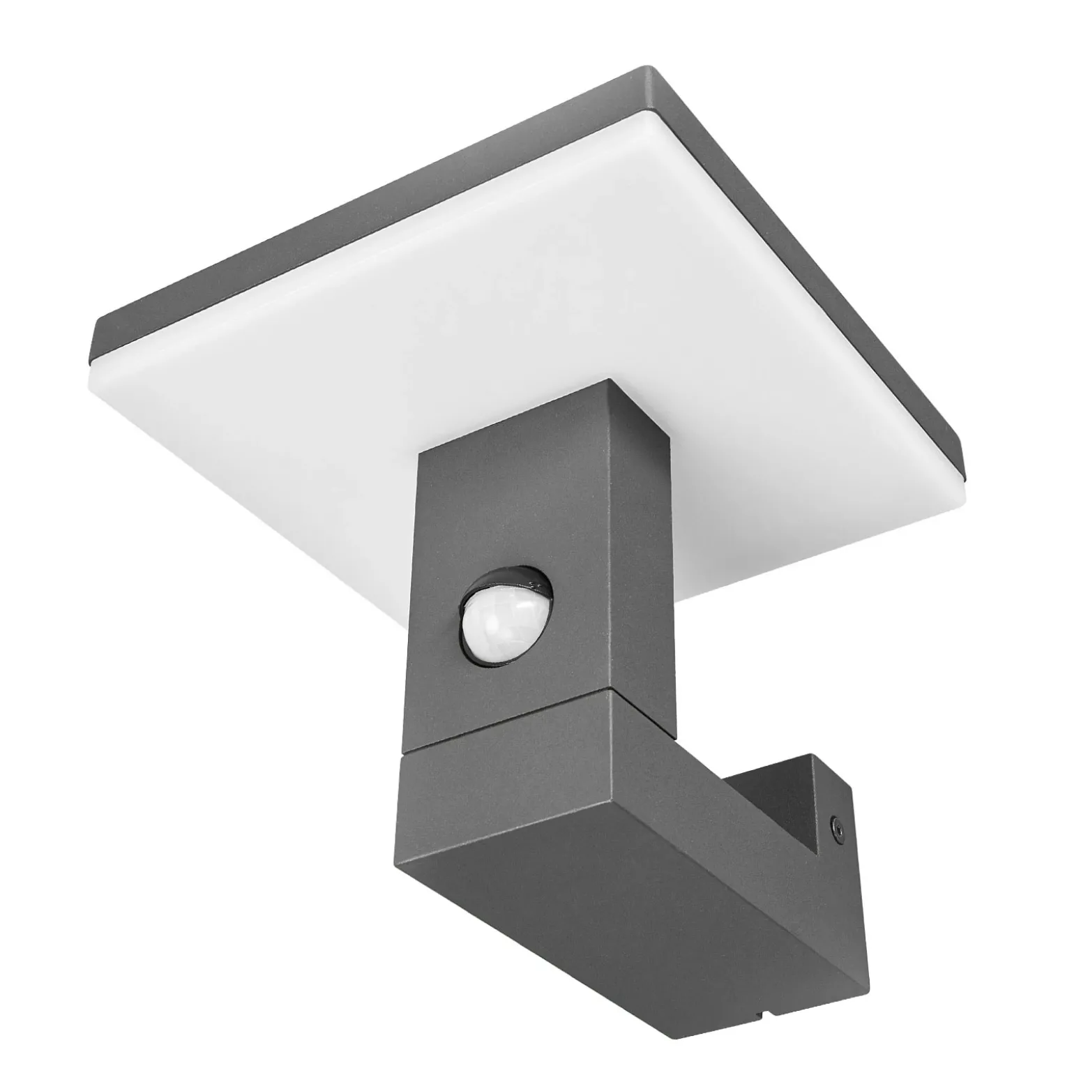 Lucande Aplique LED para exterior Olesia, 15 cm, sensor, IP54