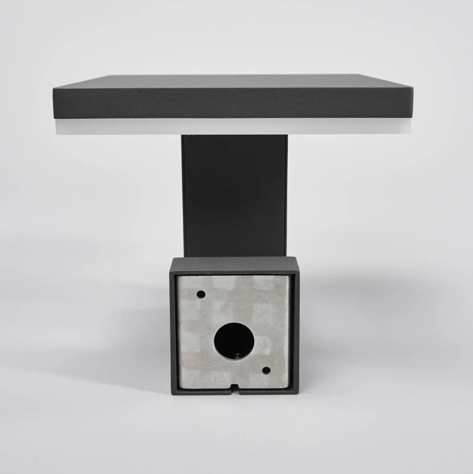 Lucande Aplique LED para exterior Olesia, 15 cm, sensor, IP54