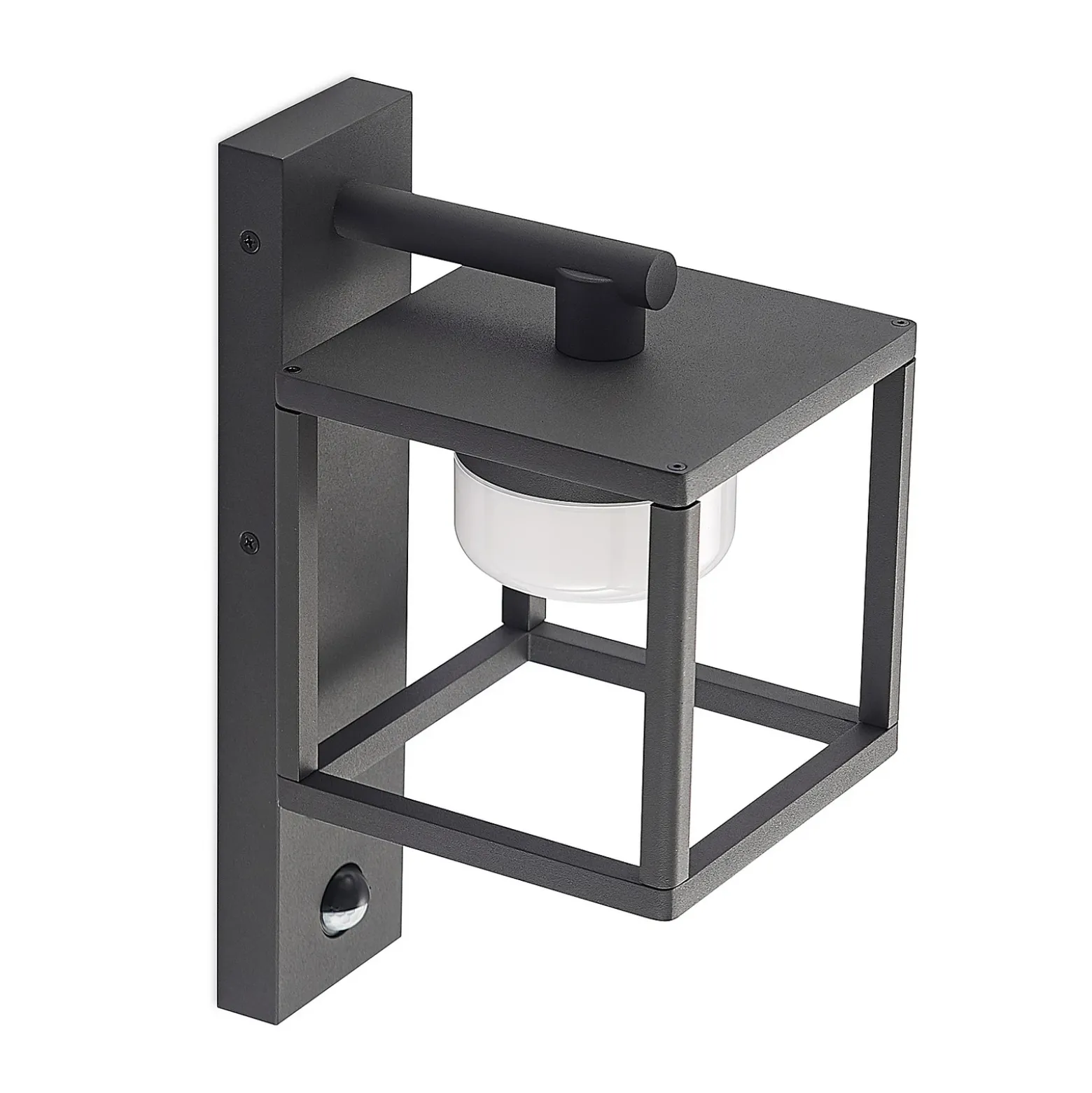 Lucande aplique para exterior Timio, downlight, sensor, GX53, IP44