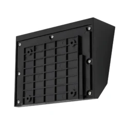 Lucande Aplique solar LED Dava, 14 cm de altura, aluminio, sensor