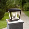 Lucande Baliza Dunia, antracita, metal, 24 cm, IP54