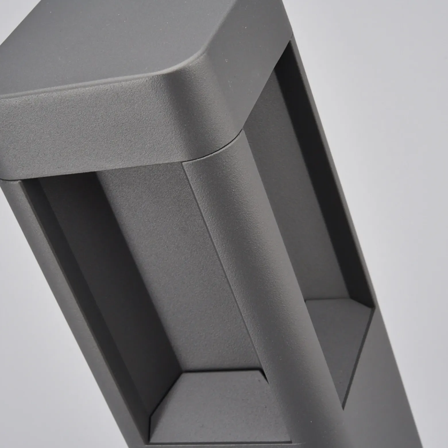 Lucande baliza LED Annika, antracita, metal, 50 cm