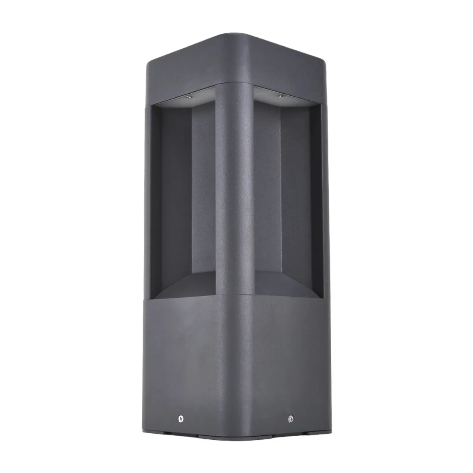 Lucande Baliza LED Annika, antracita, metal, 30 cm
