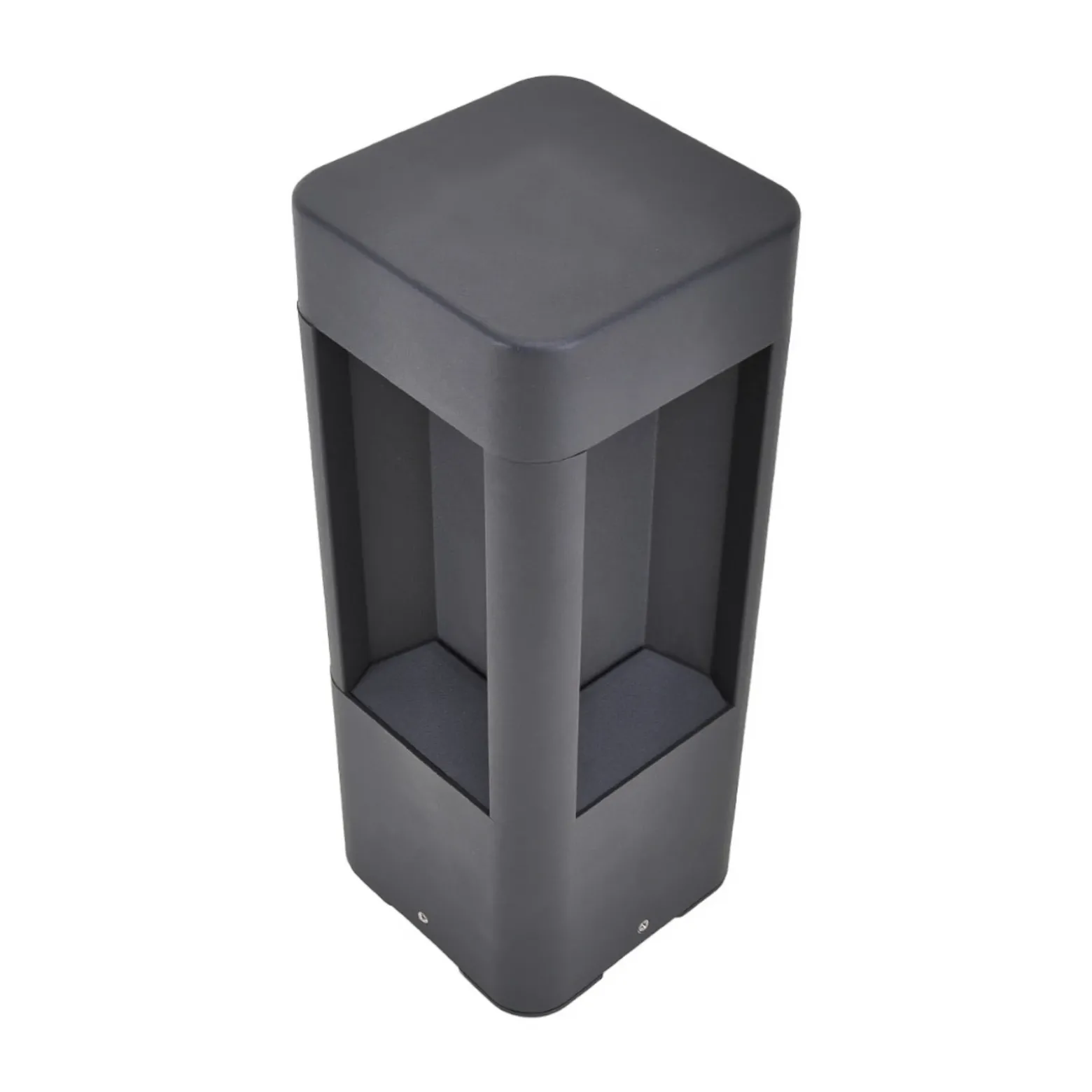 Lucande Baliza LED Annika, antracita, metal, 30 cm